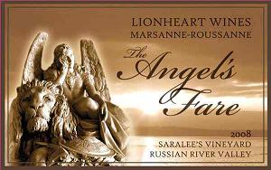 2008 The Angel's Fare, Saralee's Vineyard, Russian River Valley